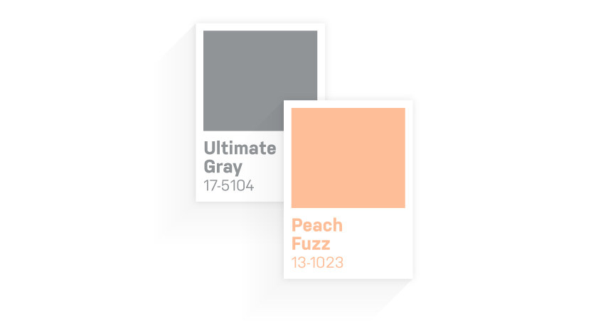 Pantone barva roku - peach fuzz